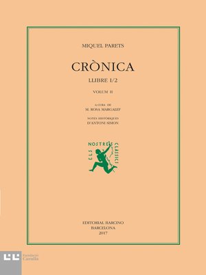 cover image of Crònica. Volum II